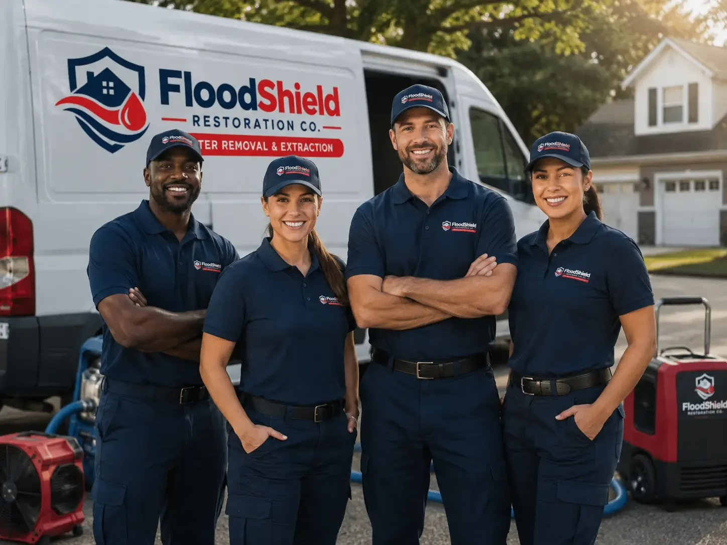 Flood Damage Restoration company in Bradford, OH